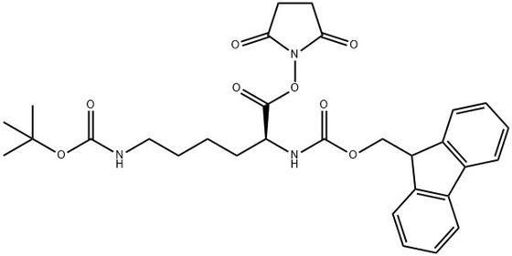 98+ Amino Derivative White Powder Fmoc-Lys(Boc)-Osu CAS NO. 132307-50-7