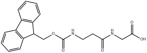 Fmoc-β-Ala-Gly-OH HPLC 99%+ Phase liquide pour la synthèse des peptides CAS 133368-47-5