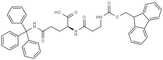 Fmoc-β-Ala-Gln ((Trt) -OH Phase liquide pour la synthèse des peptides CAS 2411591-25-6