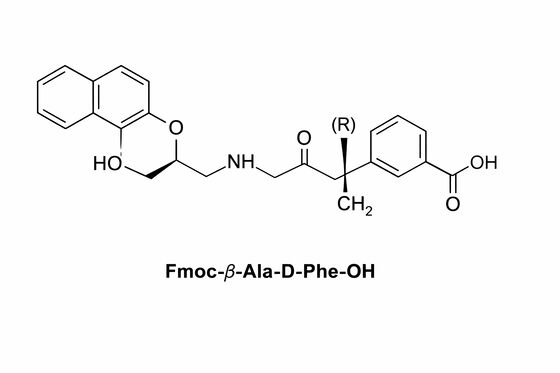 Impureté de la recherche sur les médicaments du peptide Fmoc-β-Ala-D-Phe-OH
