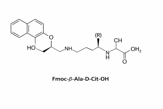 Impureté pharmaceutique Fmoc-β-Ala-D-Cit-OH pour bloc de construction peptidique
