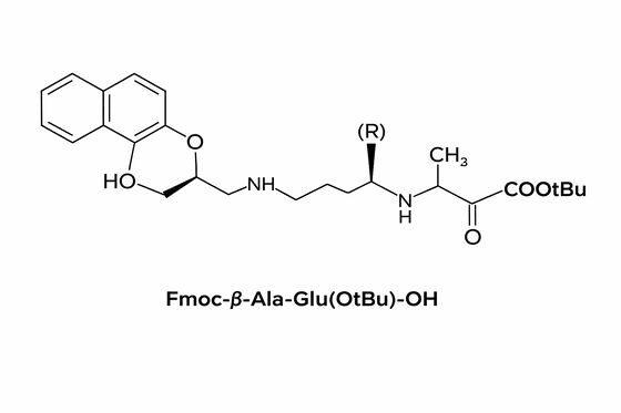Fmoc-β-Ala-Glu(OtBu)-OH Impureté de synthèse peptidique en phase solide Bloc de construction dipeptide pour SPPS