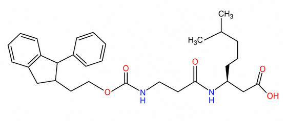 Fmoc-β-Ala-Leu-OH LPPS Dérivés de Fmoc Impureté HPLC 99+